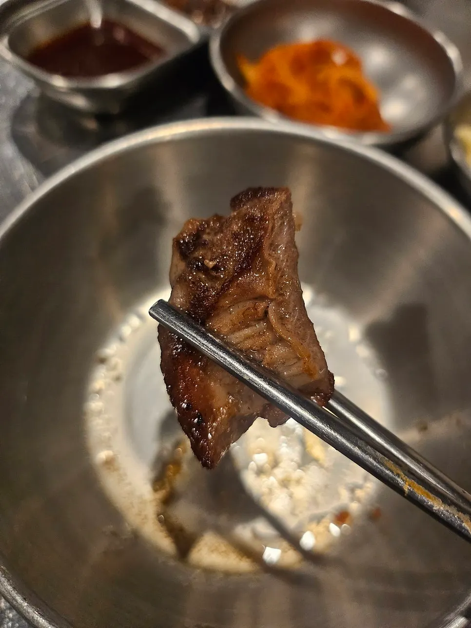 가위질해 구운 국내산 통갈매기살