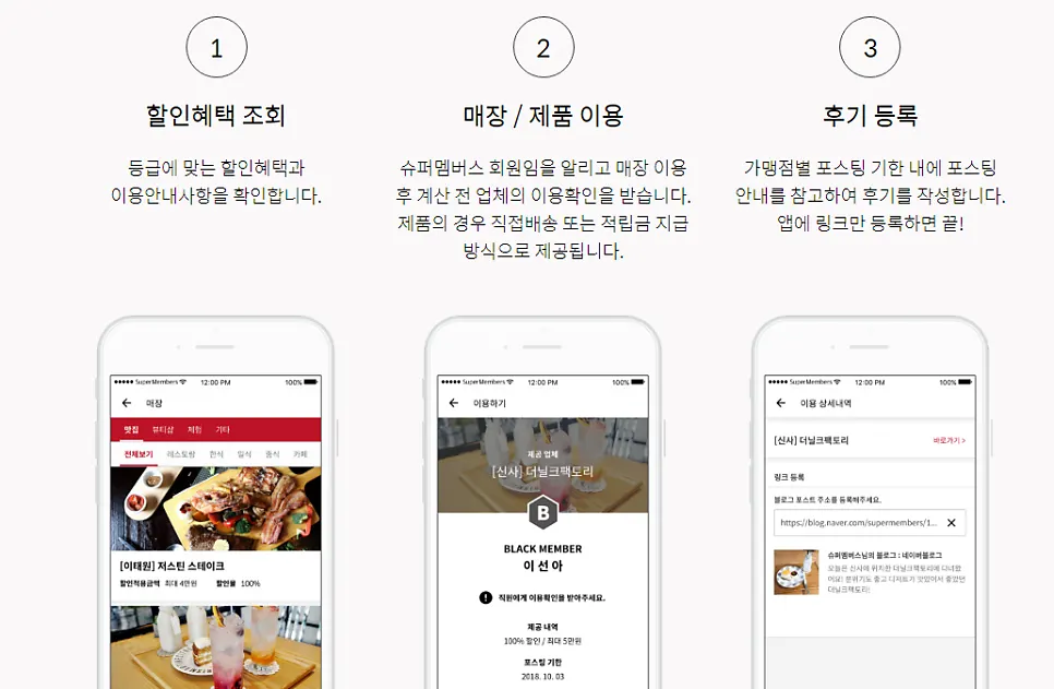 블랙 레드 등급별 할인율 안내 이미지