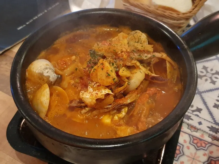 부산 타파스앨리에서 먹은 음식