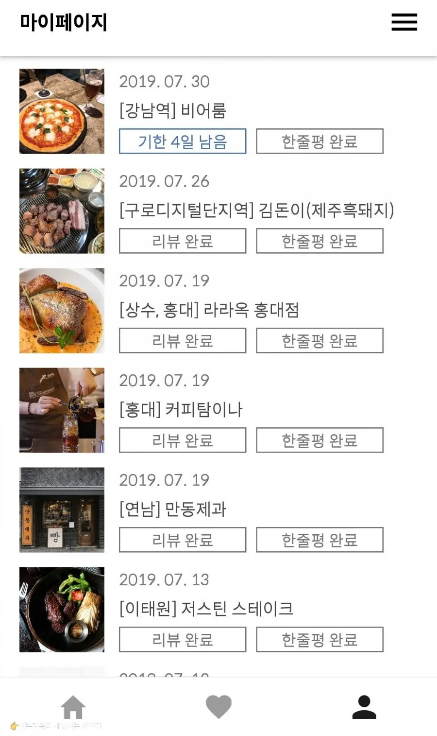 그동안 받은 혜택이 정리된 슈퍼멤버스 내역 화면