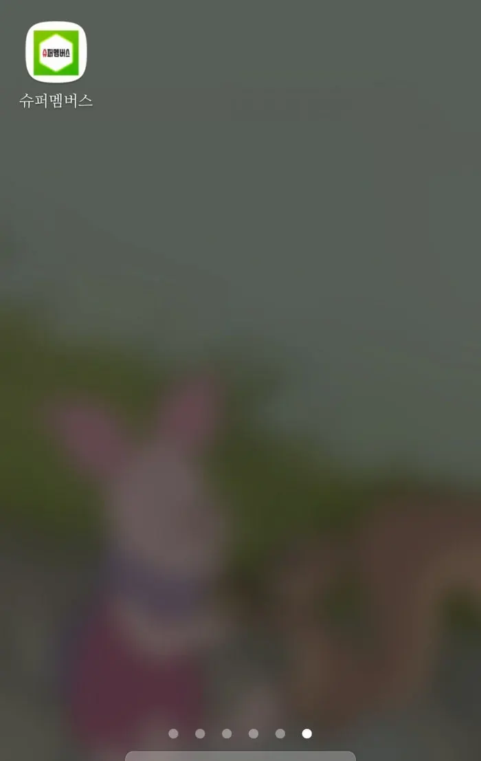 슈퍼멤버스 앱 소개 화면
