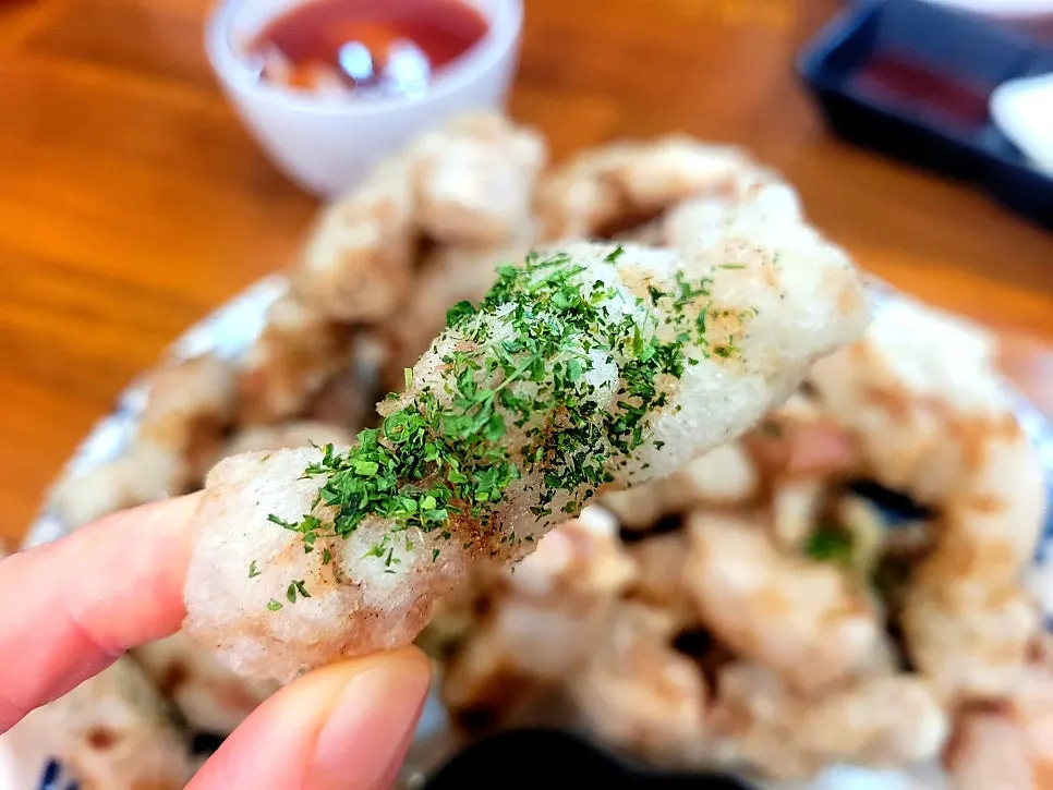Close-up of crispy tangsuyuk