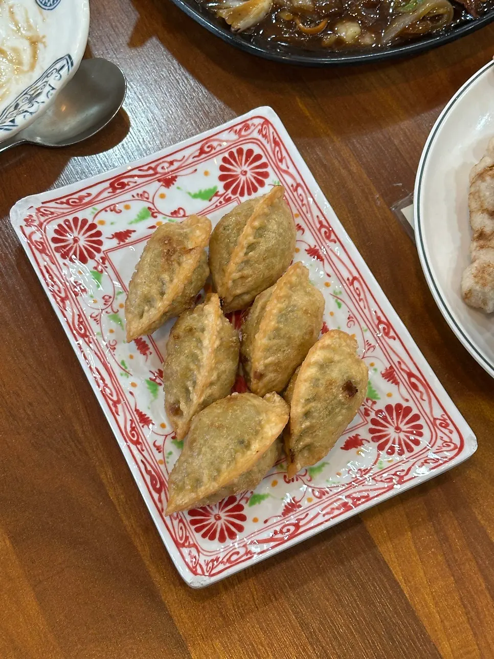 Cross-section of thick tangsuyuk meat