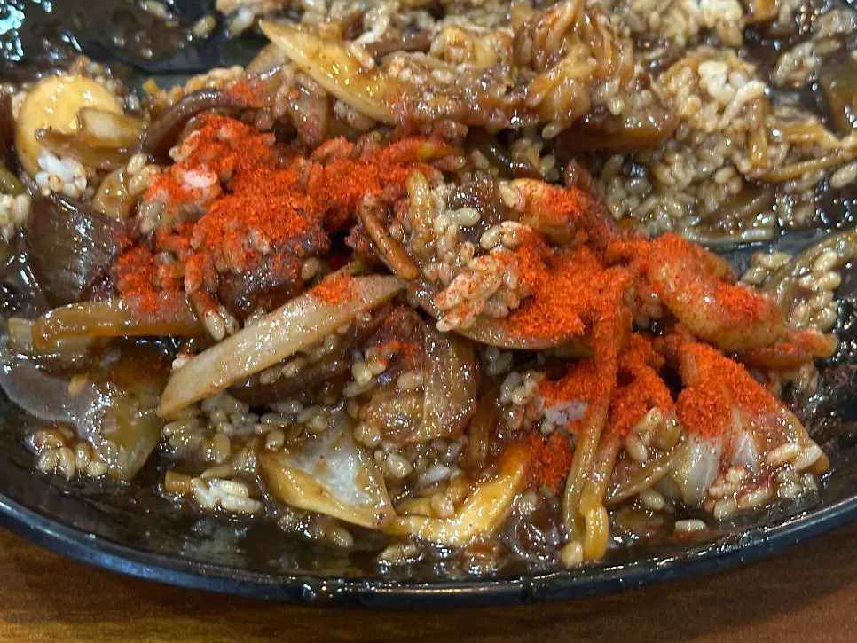 Plate of crispy fried dumplings