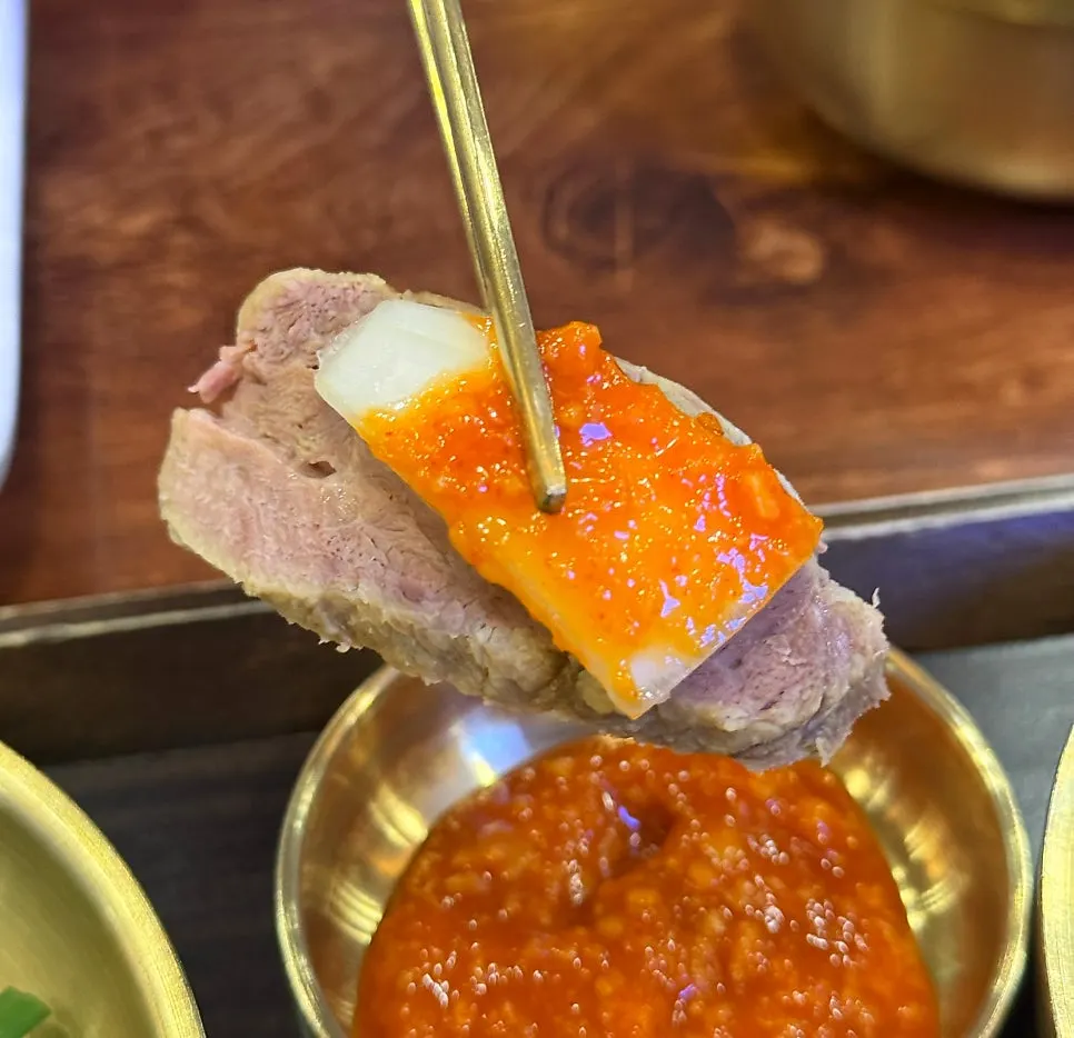 지방 적고 부드러운 수육
