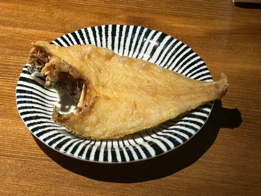 Grilled flounder served as a basic side dish