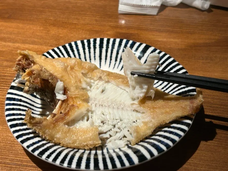 Salty grilled flounder basic side dish