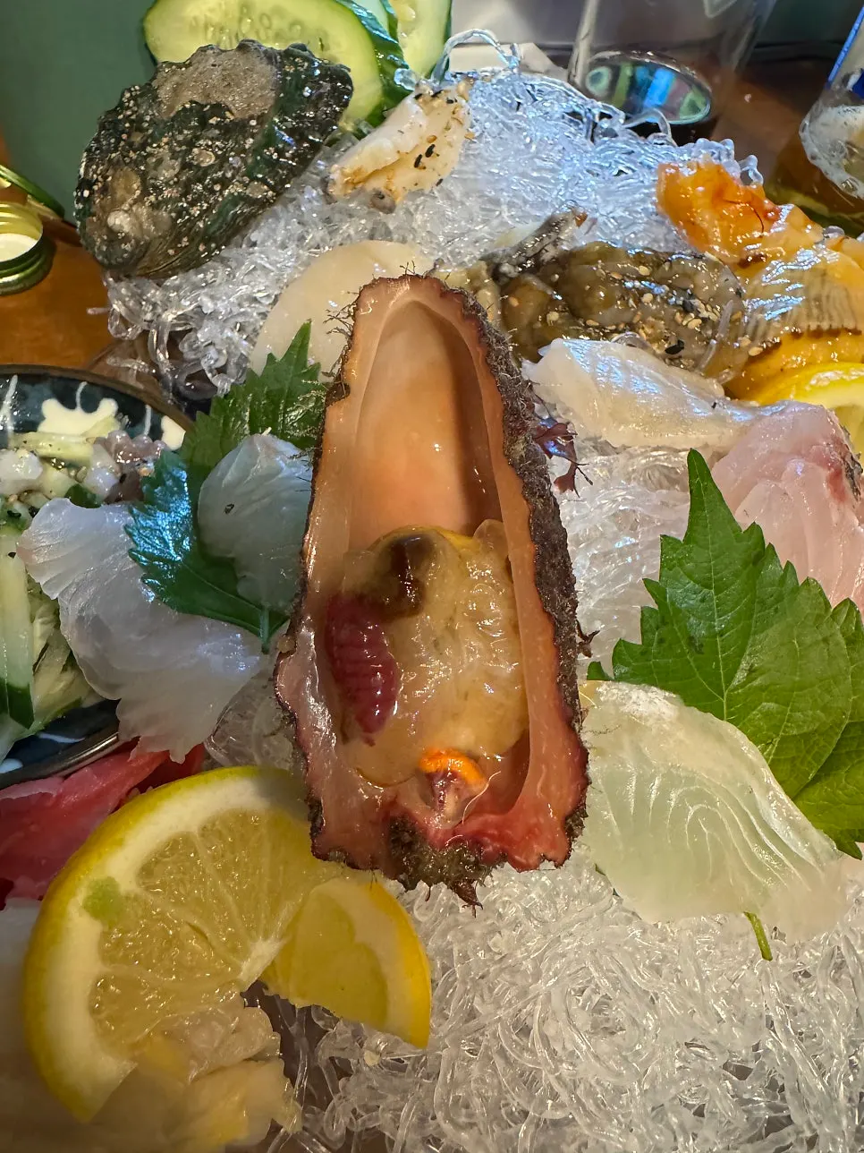 해산물 한판세트 구성 일부