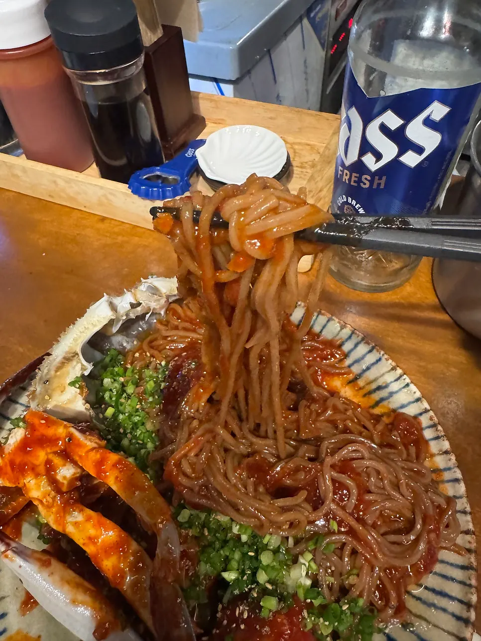 양념 게장 스타일 활꽃게 무침