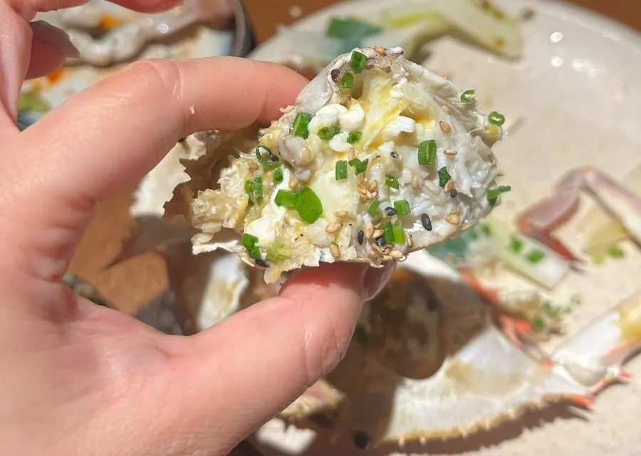 살이 꽉 찬 가을꽃게찜