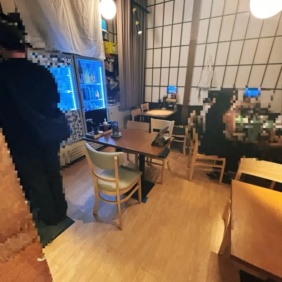 Interior of Susan Jang with a Japanese izakaya feel