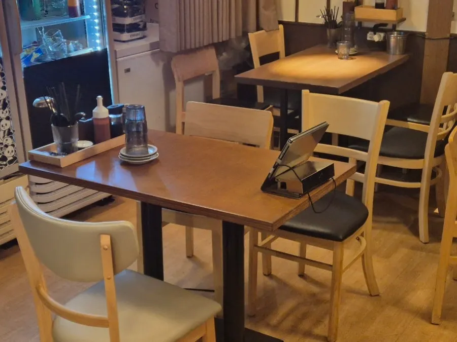 수산장 4인석 테이블