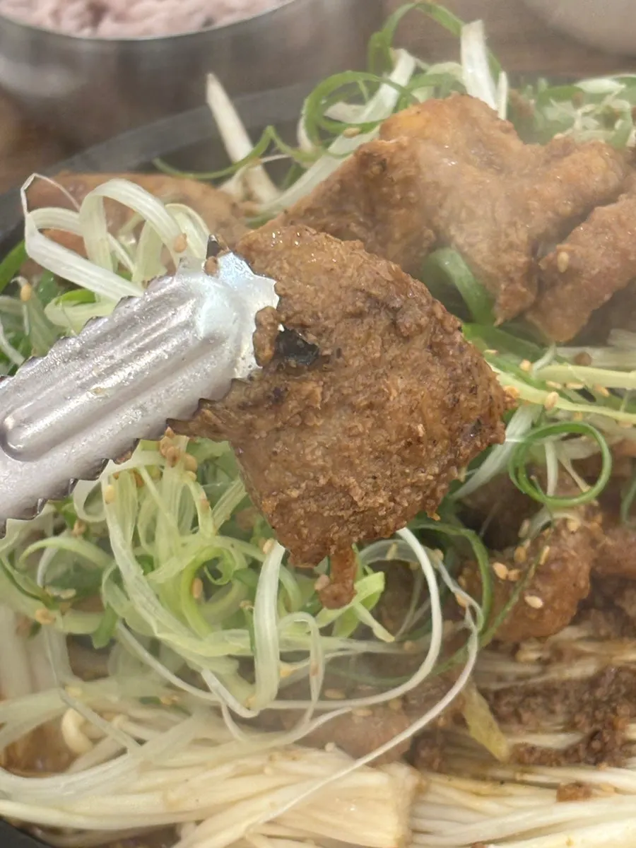 달짝지근한 간장 양념 부자석갈비
