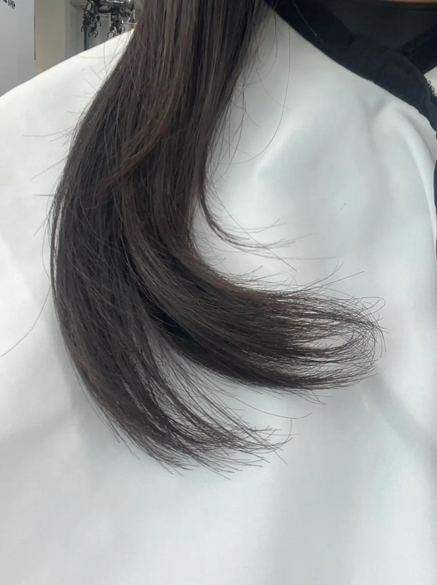 클리닉 후 컬을 살린 드라이