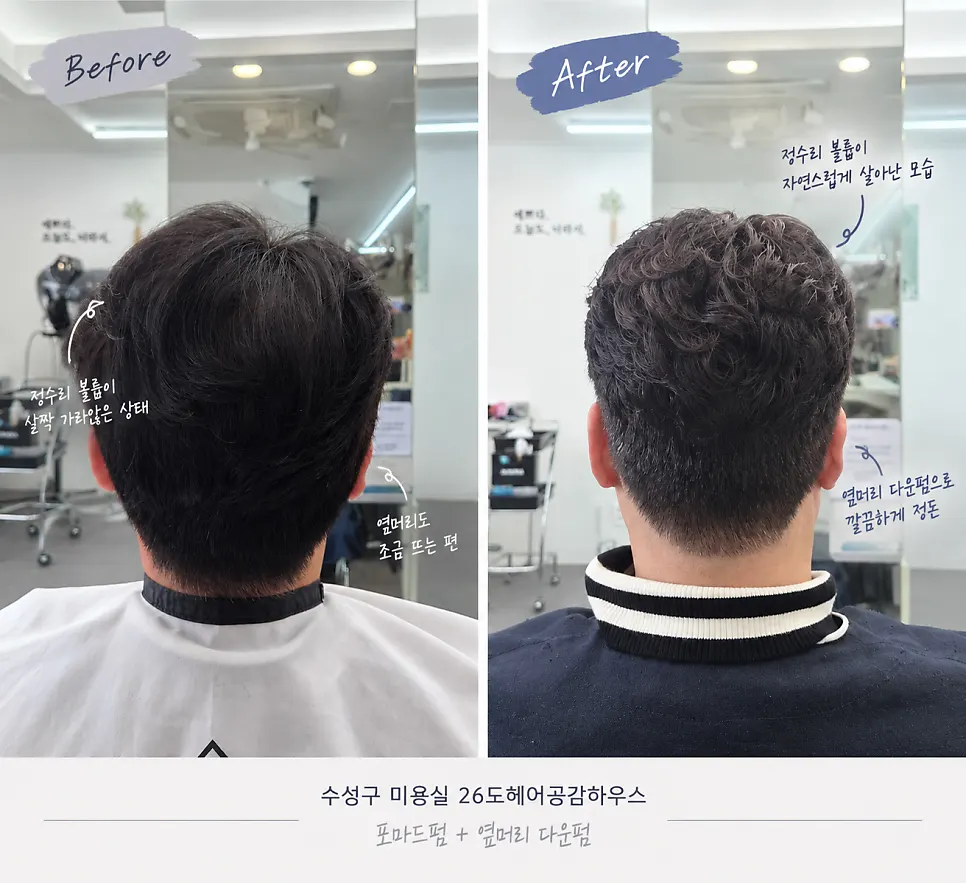 Crown volume lifted with no visible parting