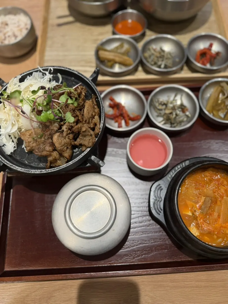 Set bulgogi tại Cafe Dongi