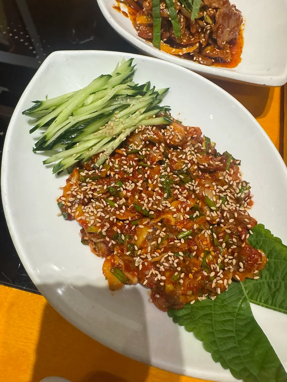 Mackerel flesh served over rice