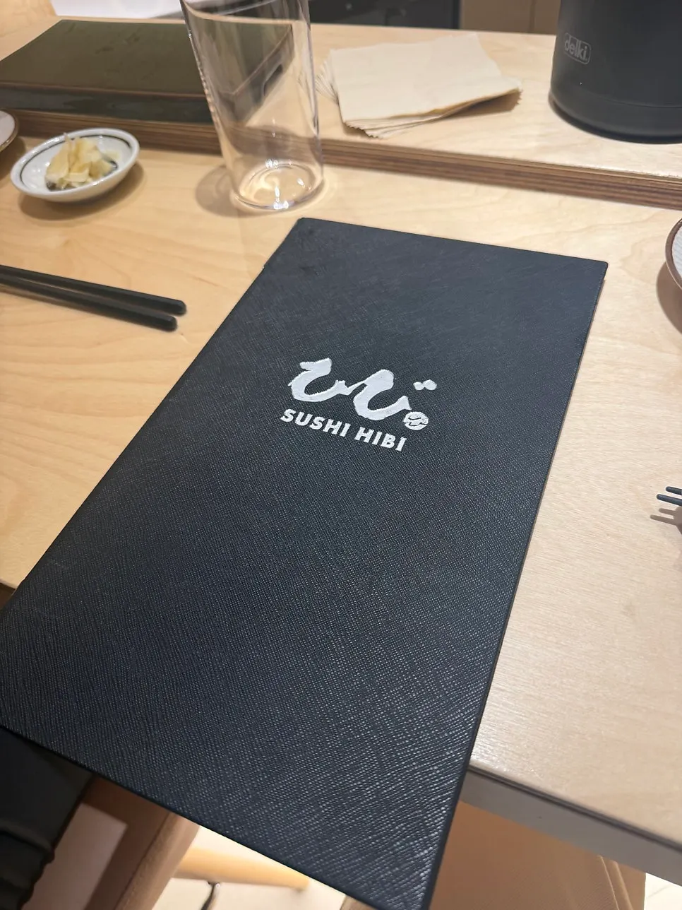 스시히비 다찌석 세팅