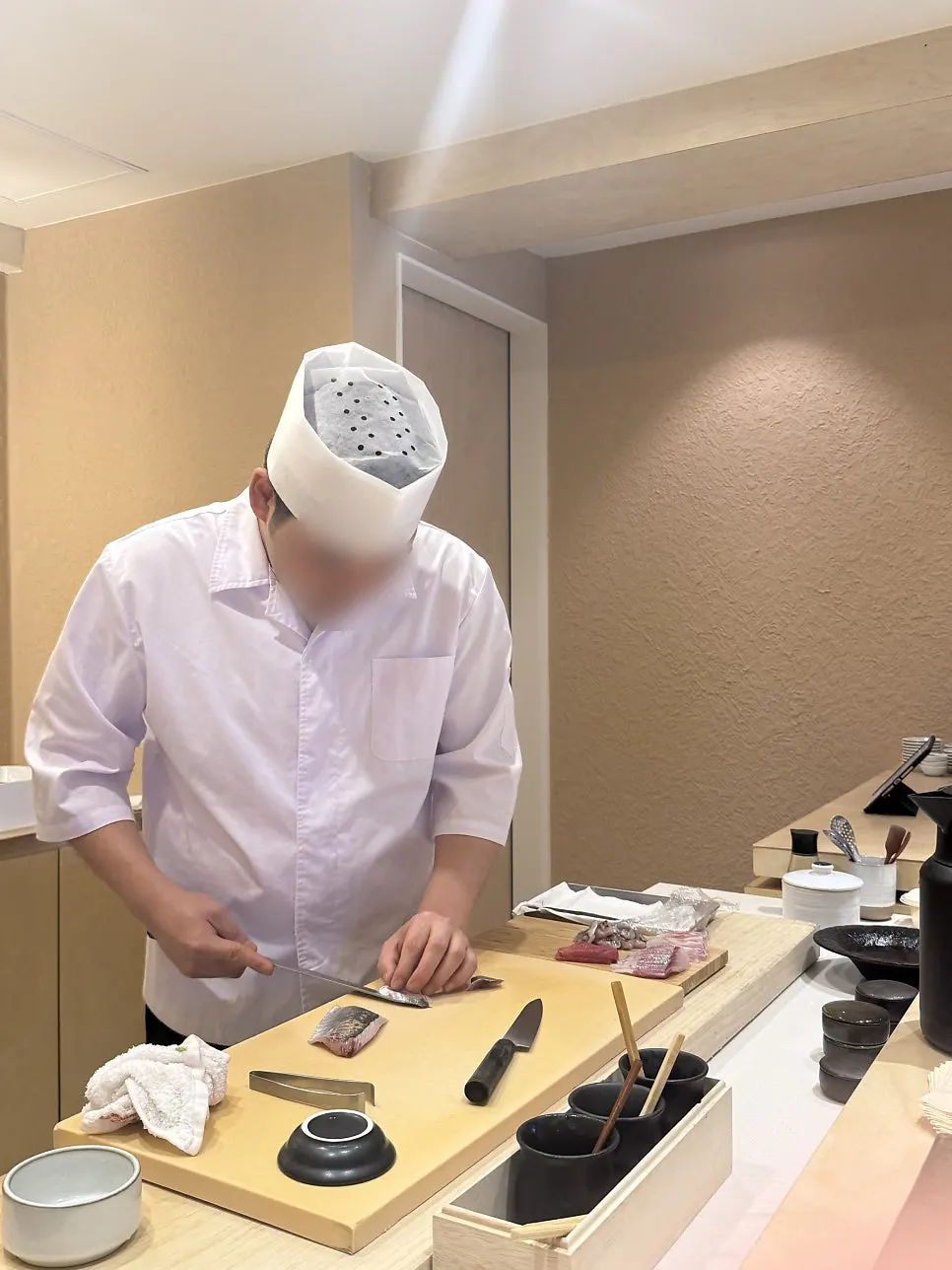 런치 코스 마무리 계란말이와 딸기 샤벳
