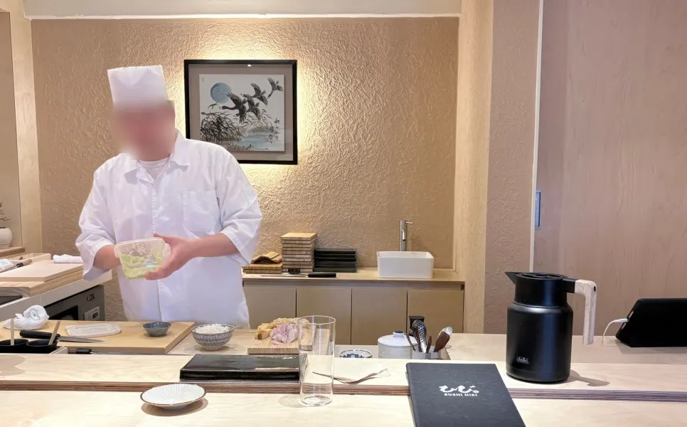 Tableware and place settings on the counter