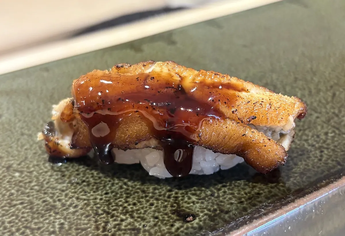 Nigiri from Sushi Hibi's lunch omakase