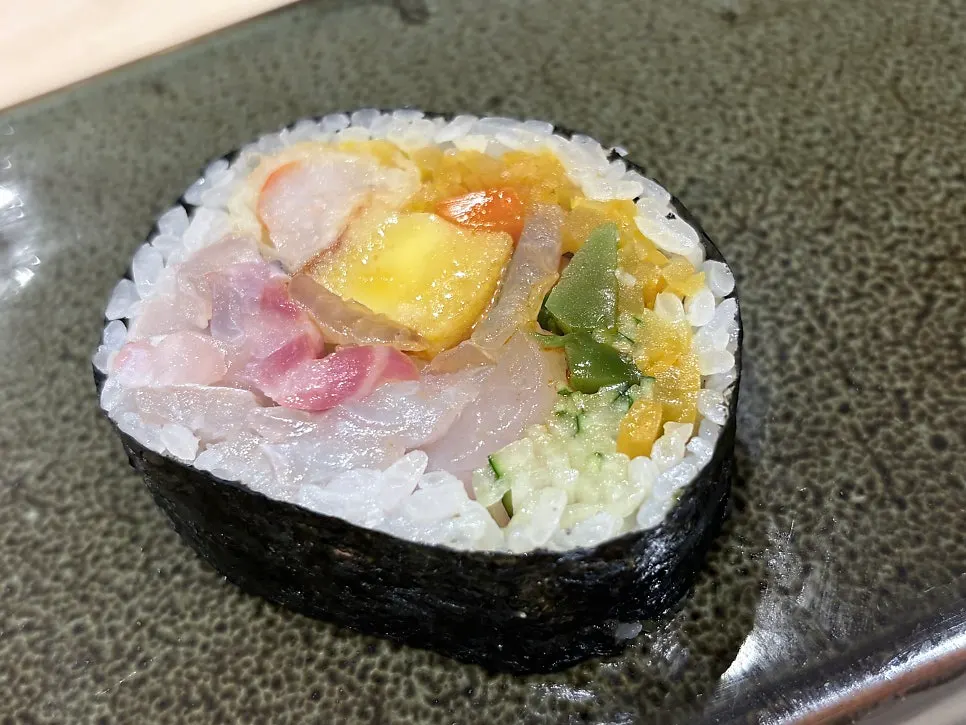 Futomaki packed full of ingredients