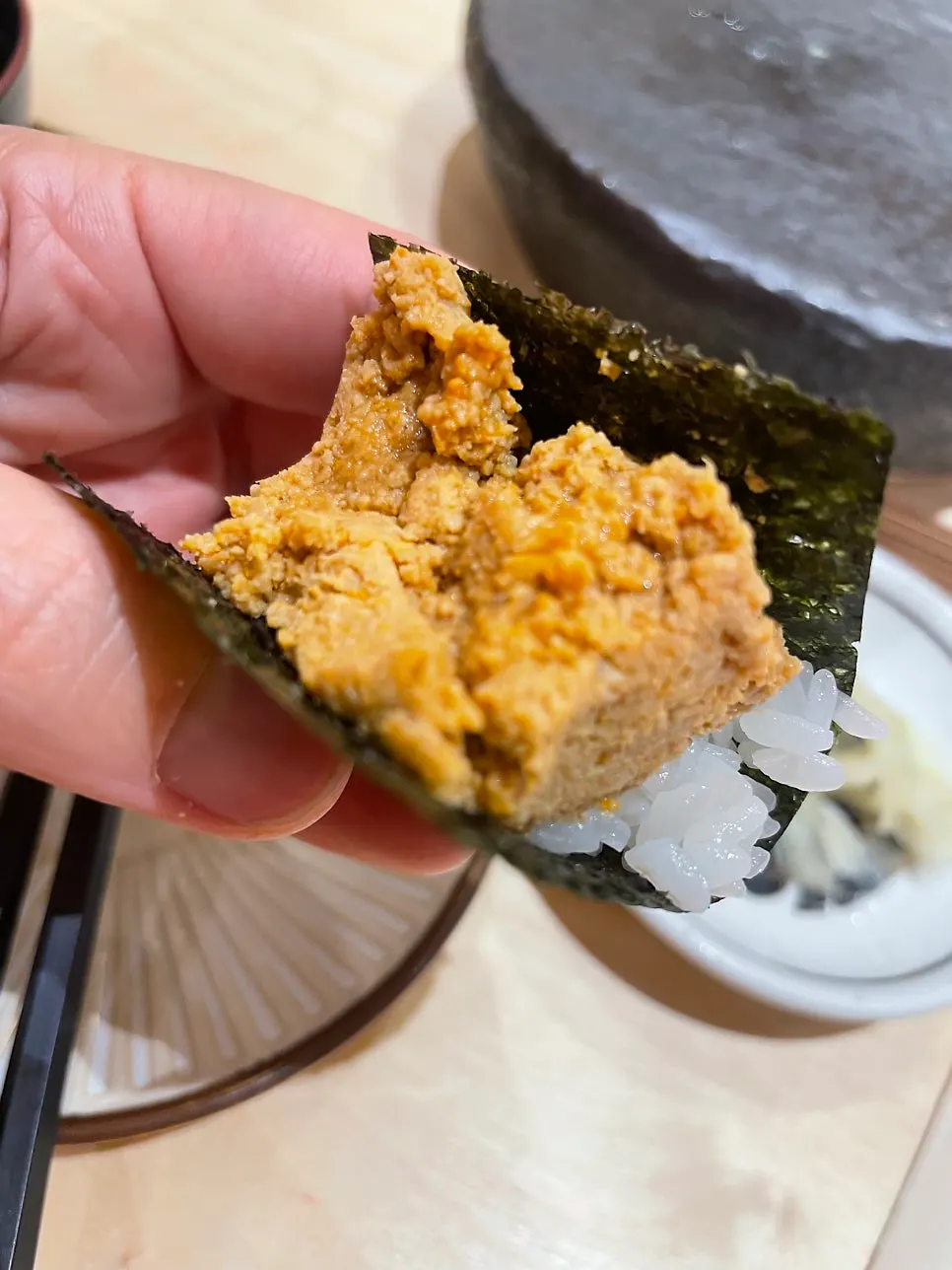 고소한 맛이 인상적이던 스시히비 우니
