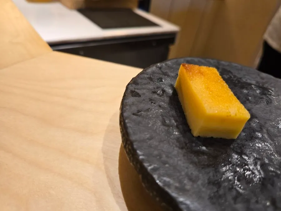 Last course item of the Sushi Hibi lunch