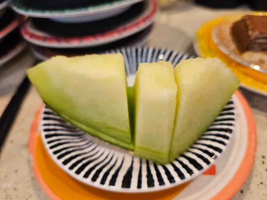 Melon chosen for dessert