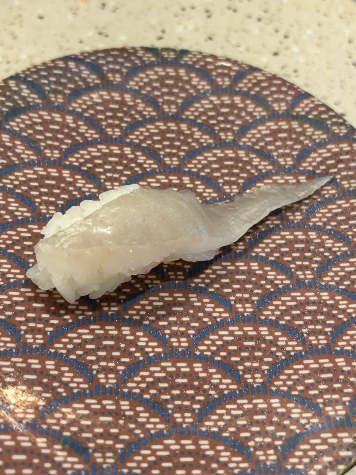 Flounder nigiri and freshwater eel nigiri