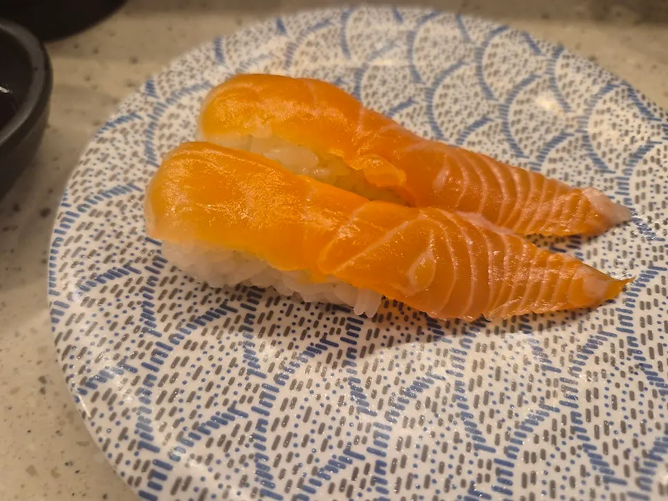 Flounder nigiri ordered separately