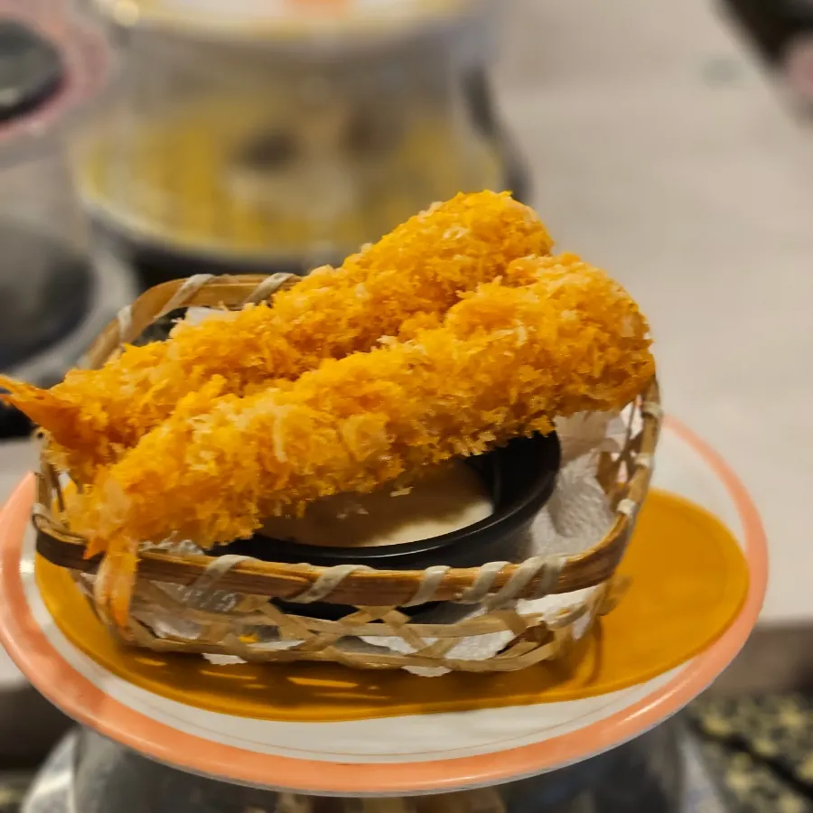 Crispy fried shrimp