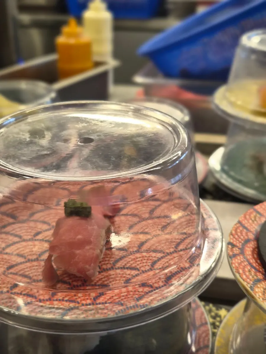 Sushi on a ₩1,990 plate