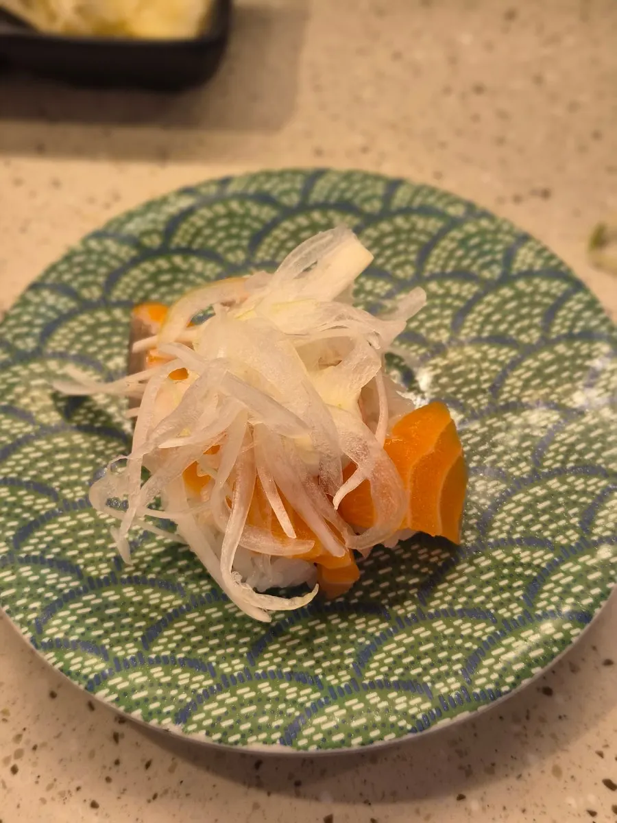 Chewy octopus wasabi