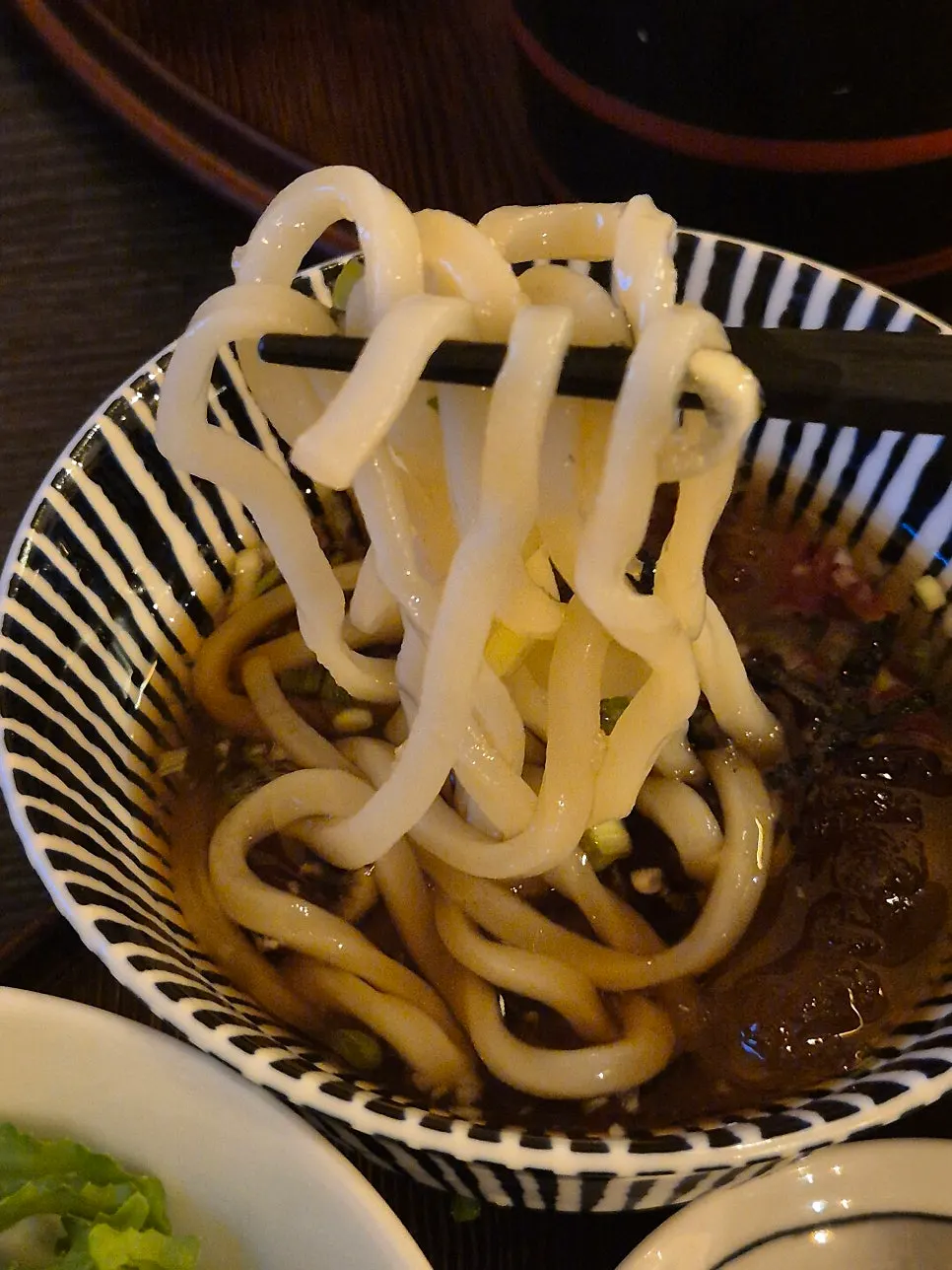Seafood toppings on the mini kaisendon