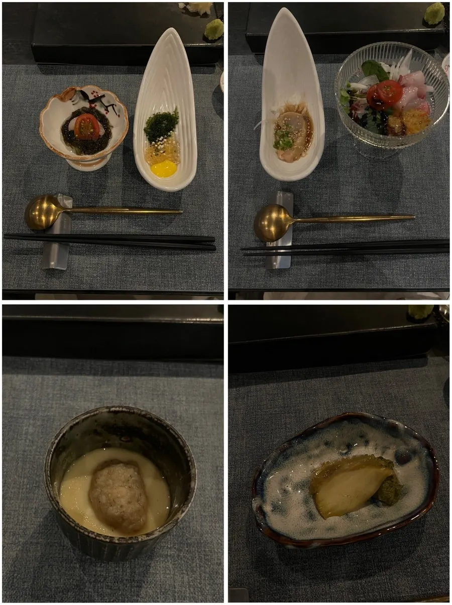 스시 스즈카 오마카세 코스 스시 클로즈업