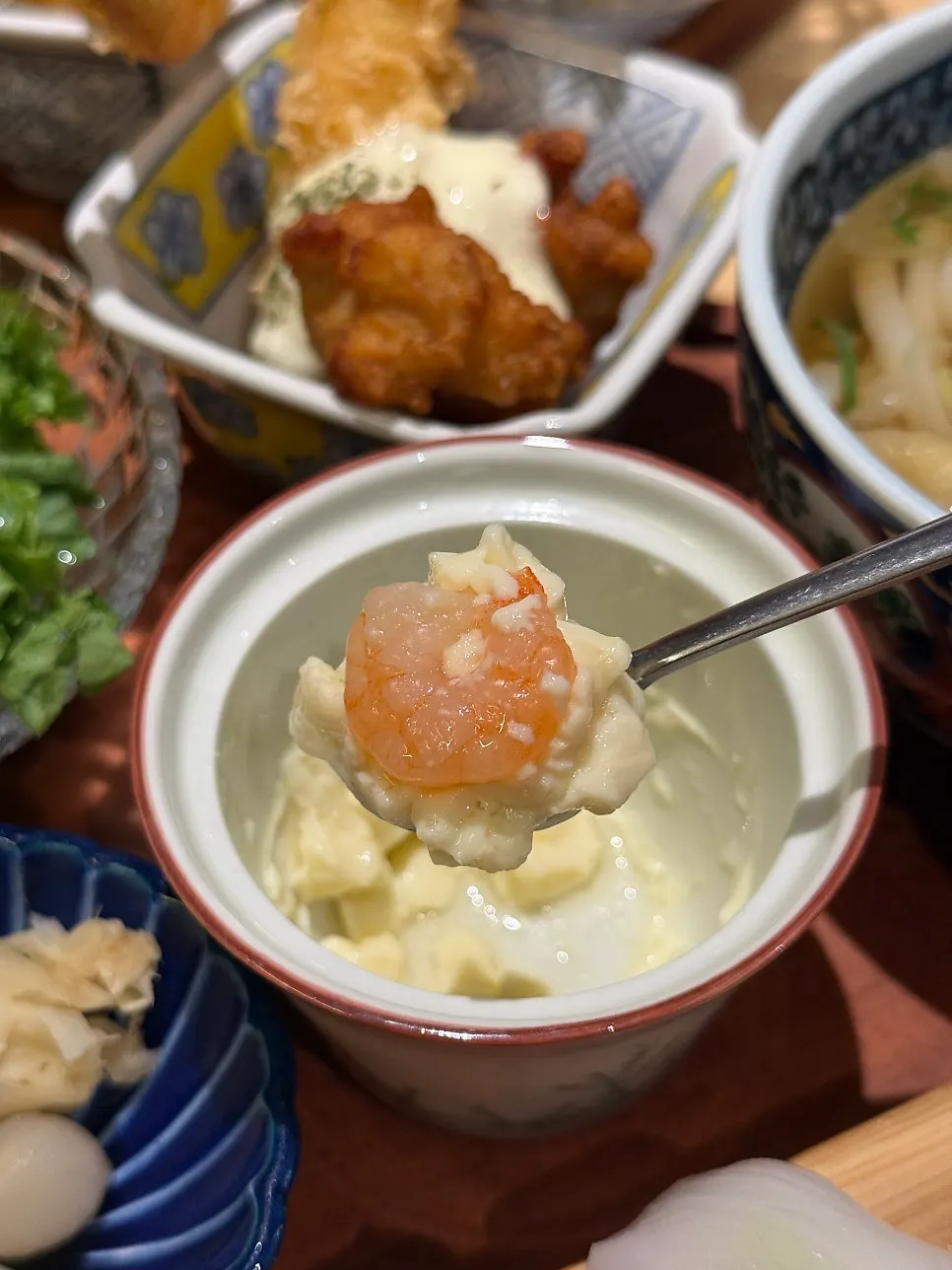A bowl of truffle chawanmushi