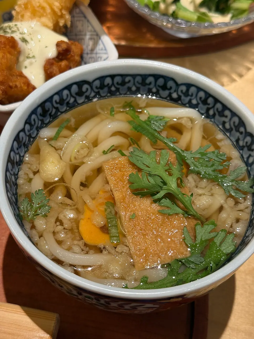 Udon included in the set