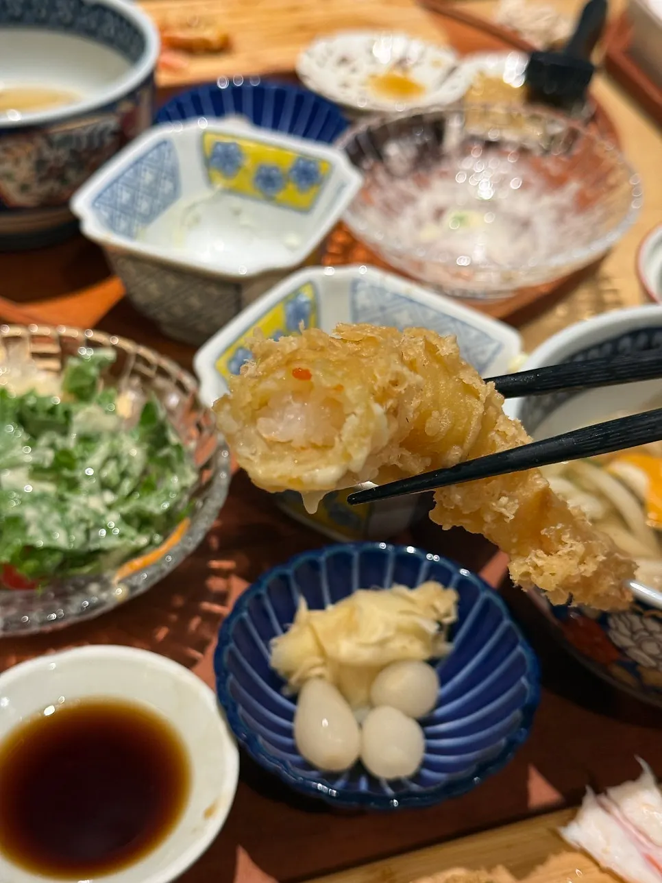 Crispy fried prawn