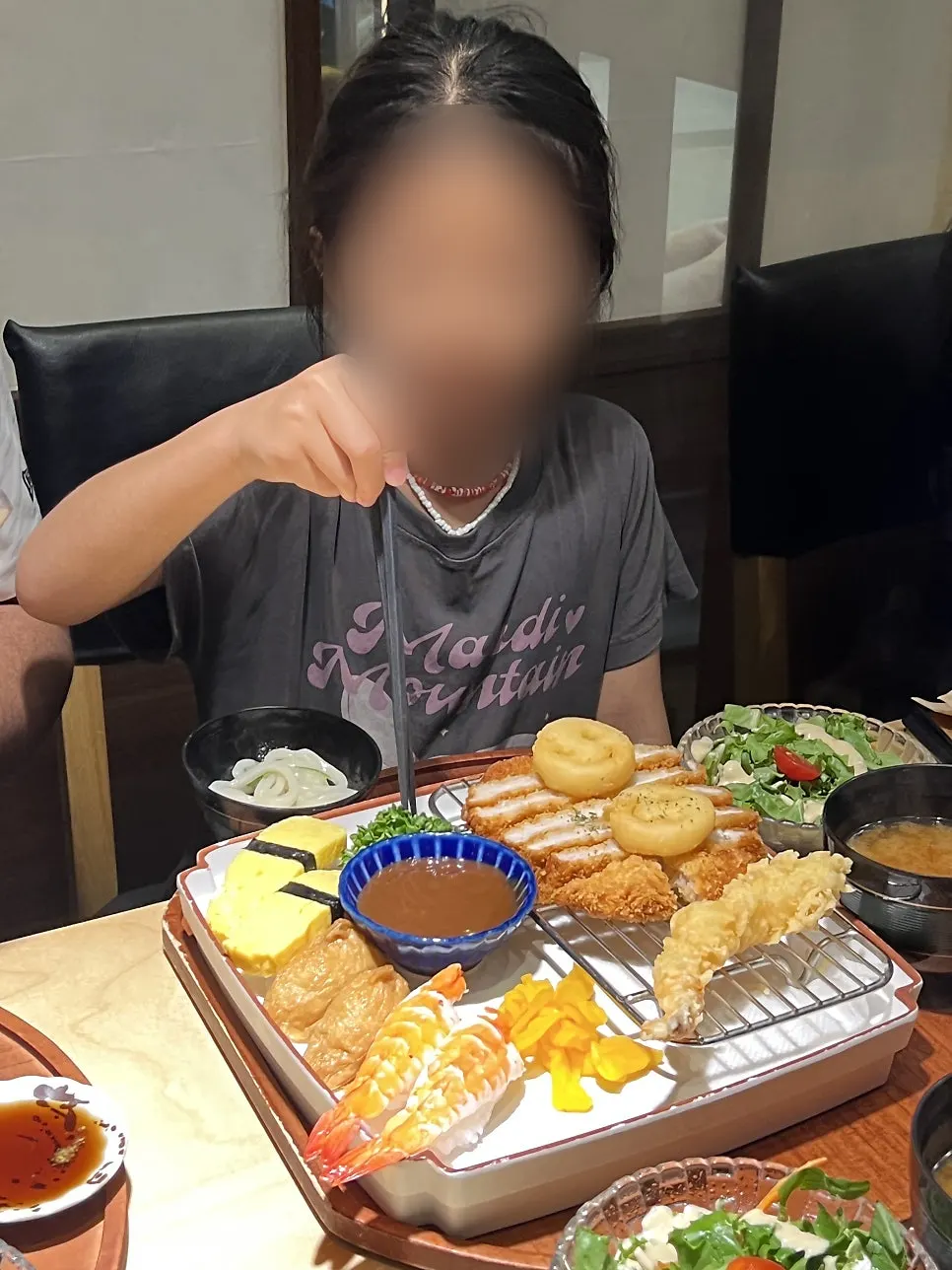 Chewy noodle udon at Sushi Doku The Songdo
