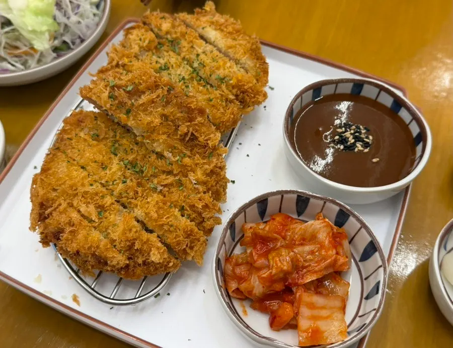 Plate of Sushi Naru's king prawn tempura