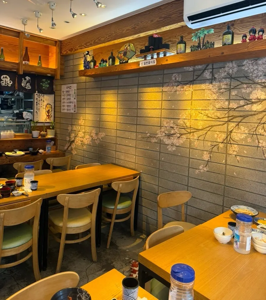 스시선 방이점 메뉴판