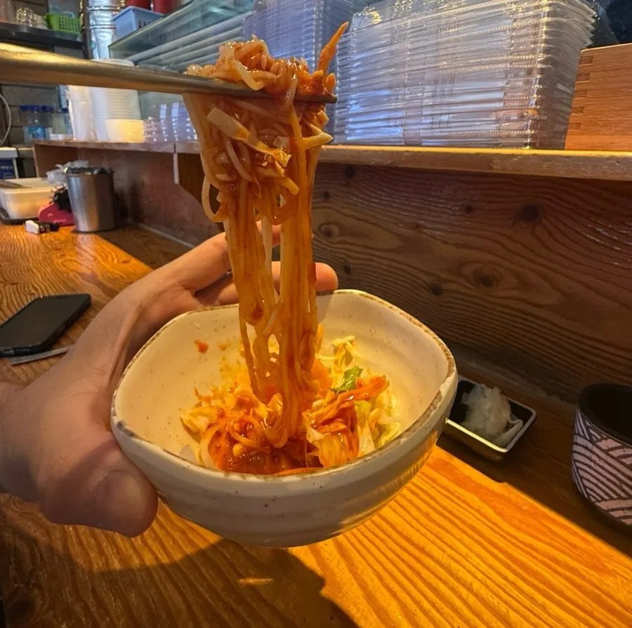 따뜻한 야채죽 한 그릇