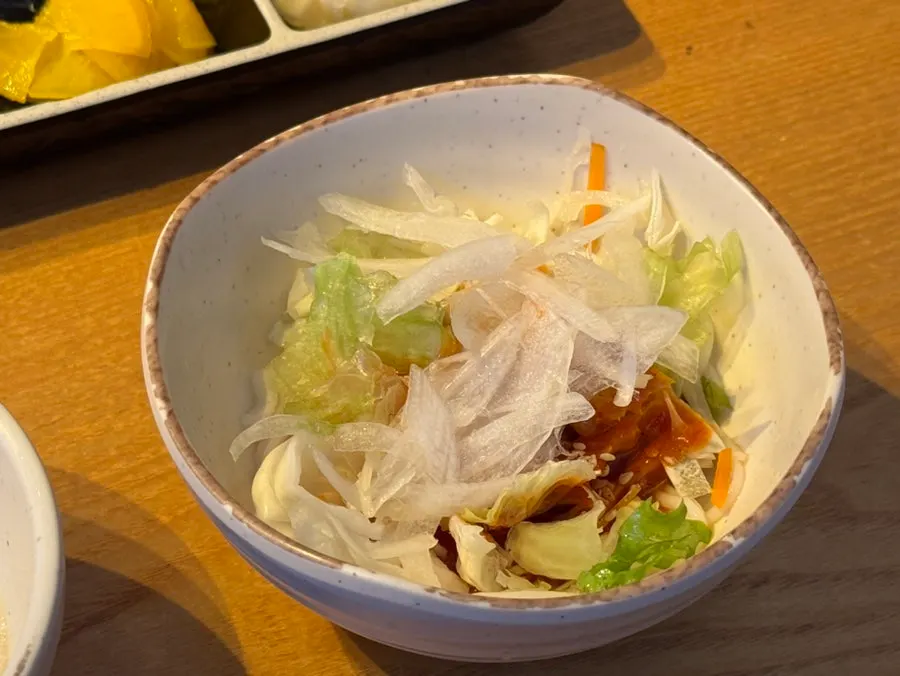 Warm pre-meal porridge served at Susi Seon
