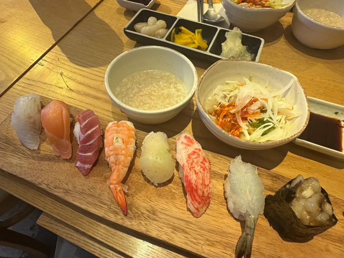 스시선 방이점 커플세트 초밥 한 접시