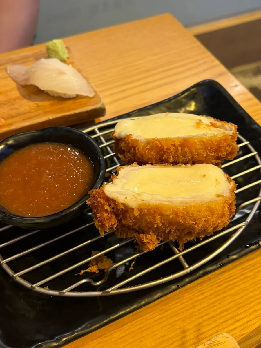 Handmade mini cheese cutlet
