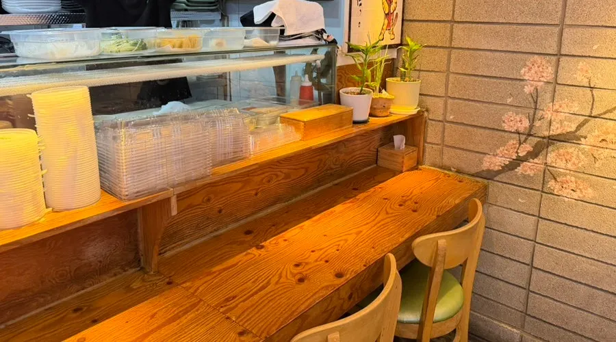 Classic Japanese restaurant interior atmosphere