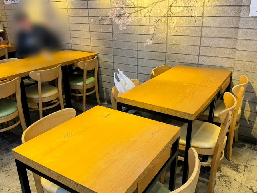 Counter seats good for solo dining or a date