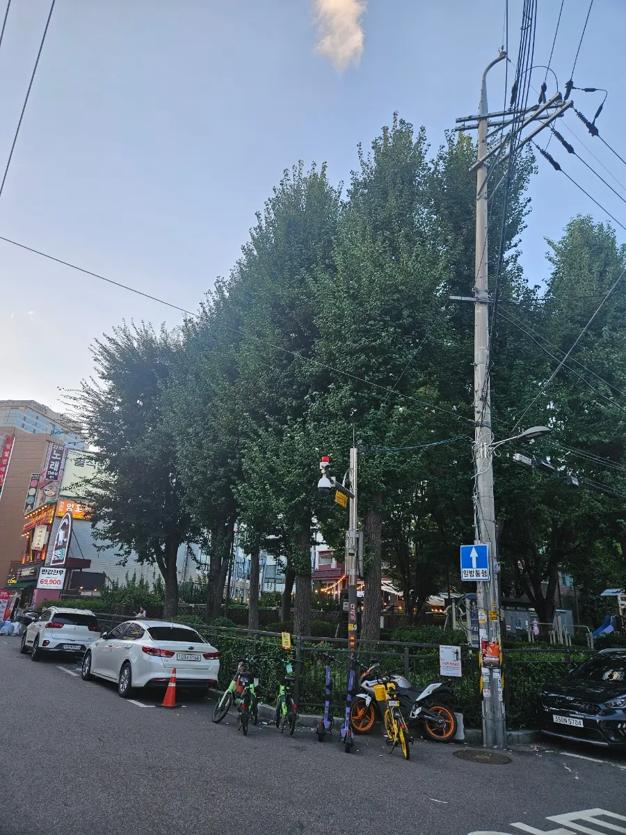 스시선 방이점 가게 외관