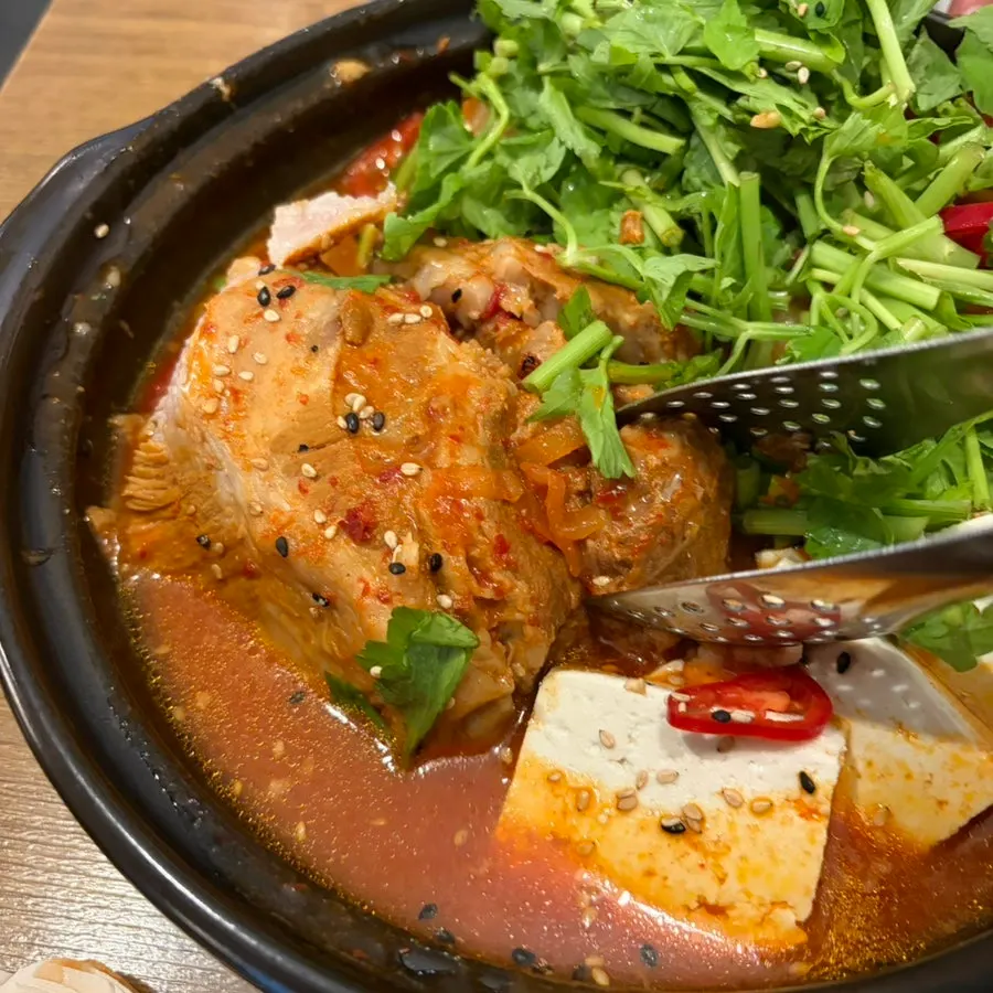 수수밥 곱빼기 한 공기
